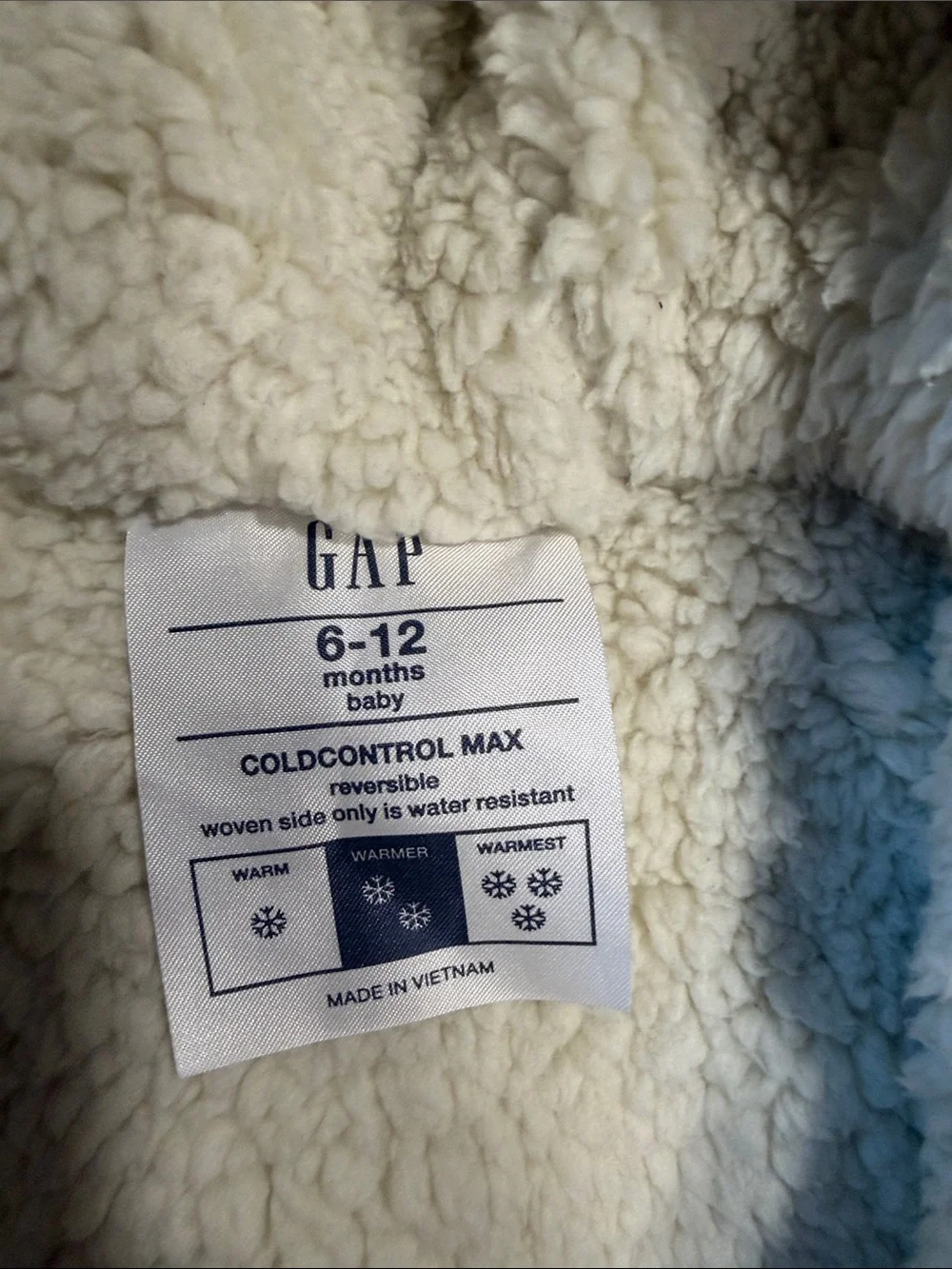 Gap baby winter jacket